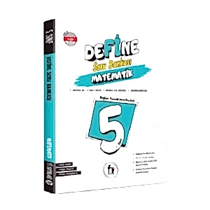 Fİ YAYINLARI  5. SINIF DEFİNE MATEMATİK SORU BANKASI