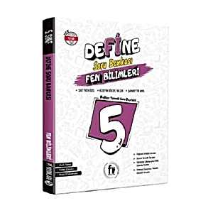 Fİ YAYINLARI  5. SINIF DEFİNE FEN BİLİMLERİ SORU BANKASI