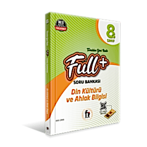 FULL+ 8. SINIF SORU BANKASI DİN KÜLTÜRÜ VE AHLAK BİLGİSİ