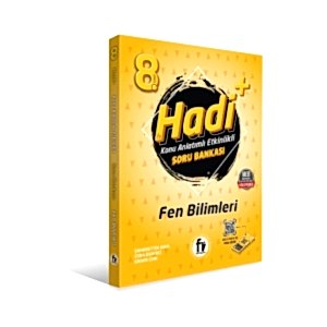 HADİ 8. SINIF KONU ANLATIMLI ETKİNLİKLİ SORU BANKASI FEN BİLİMLERİ
